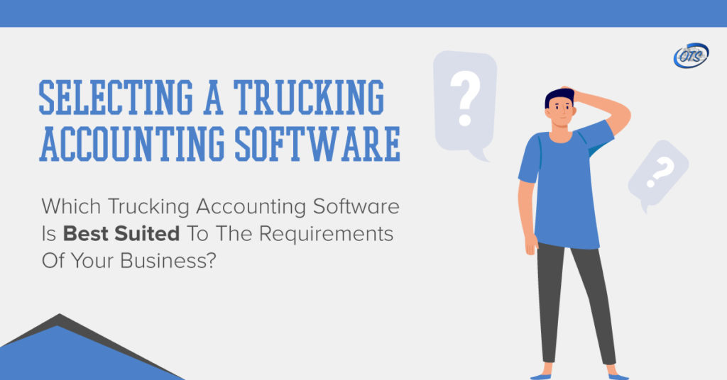 Selecting Trucking Accounting Software